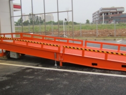 工字鋼梁移(yí)動登車橋