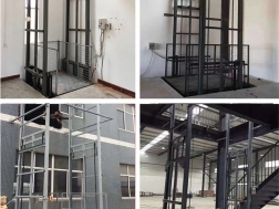 直頂(ding)導軌式升降機(ji)